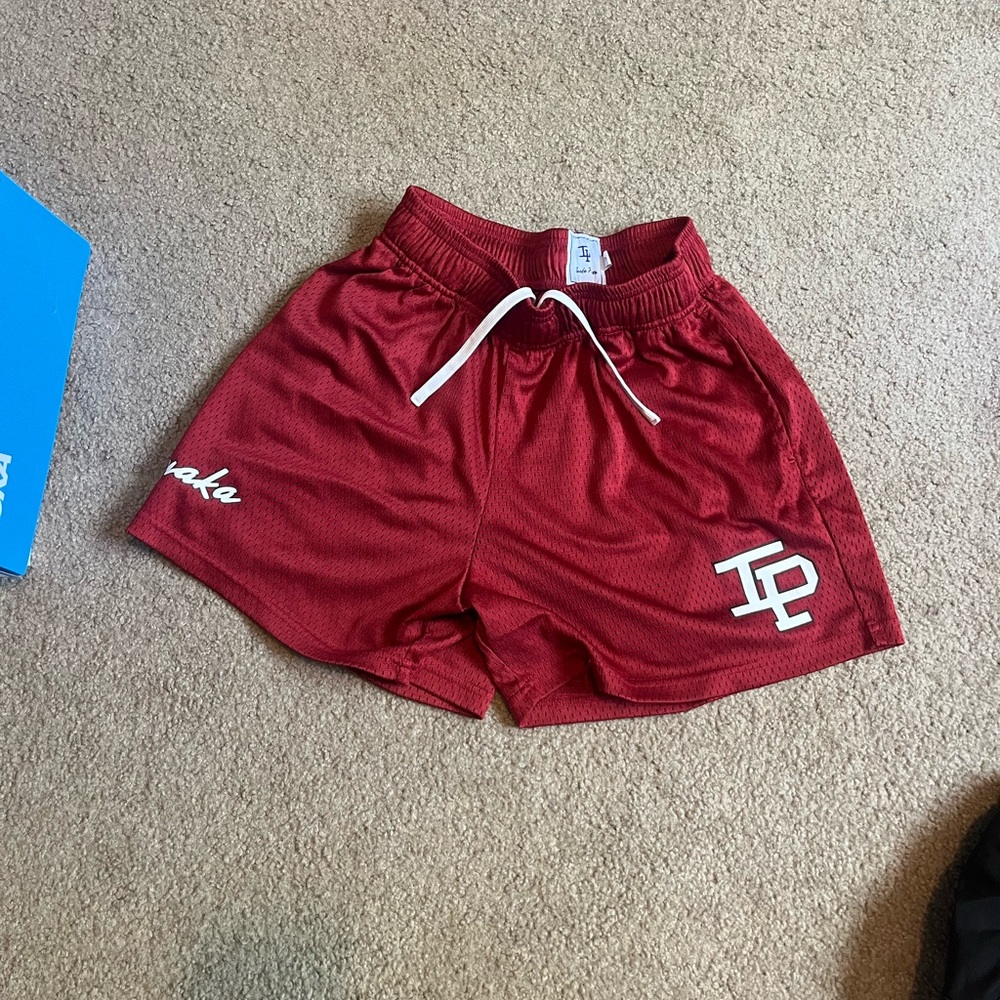 Inaka Power Red Athletic Shorts